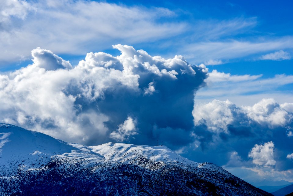 Mountains With Clouds