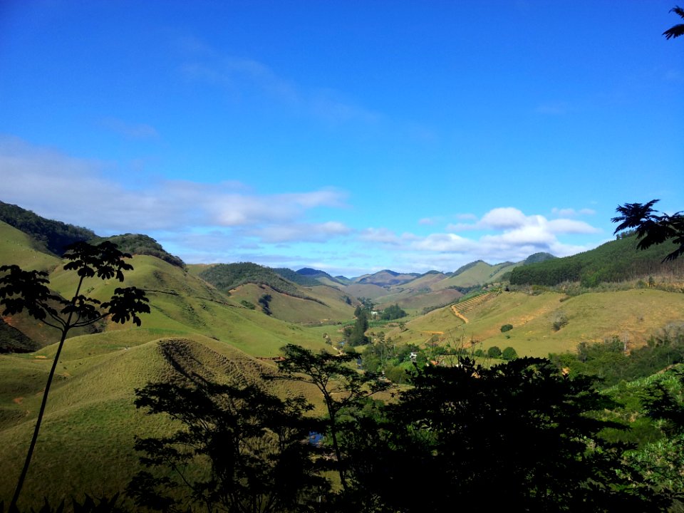 Picturesque Green Valley Landscape