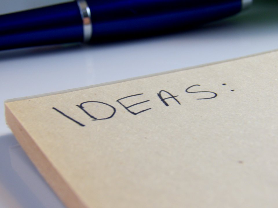 Heading Ideas On White Paper