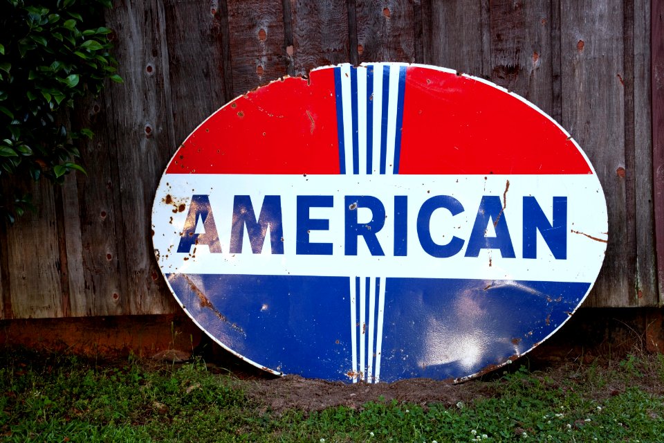 American Oval Signage