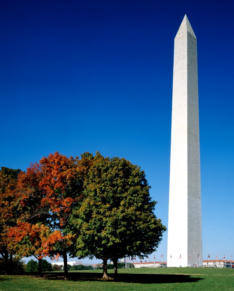 The Washinton Monument in Washington, D.C. Original image from Carol M. Highsmith’s America, Library of Congress collection.