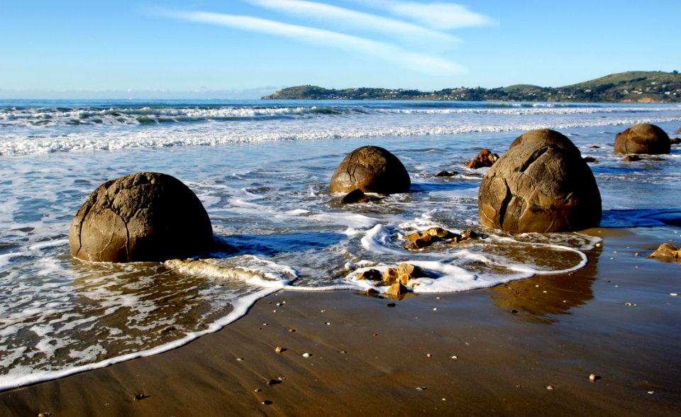Rock Group On The Beach