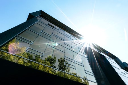 Modern Glass Building photo