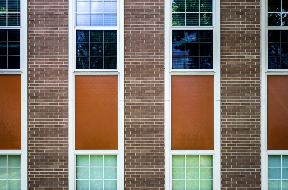 Brick Building And Windows