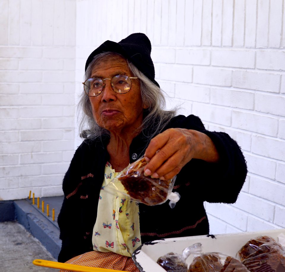 Candy Seller Portrait