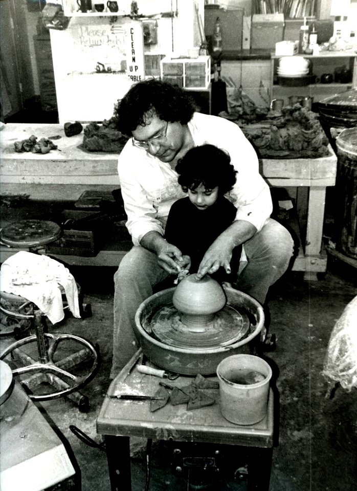 Throwing Pottery At UNM