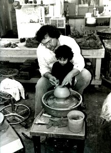 Throwing Pottery At UNM