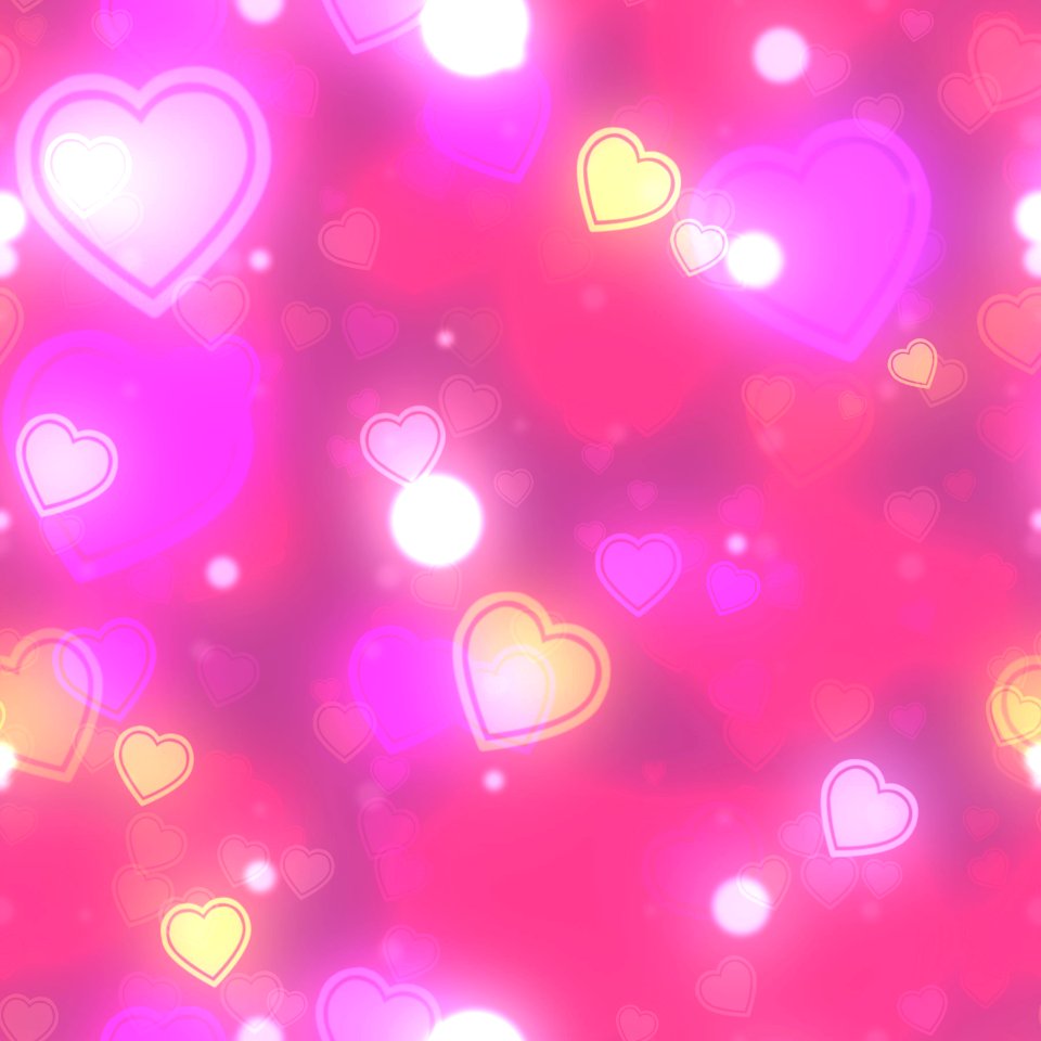 BokehGlowPaper-Hearts