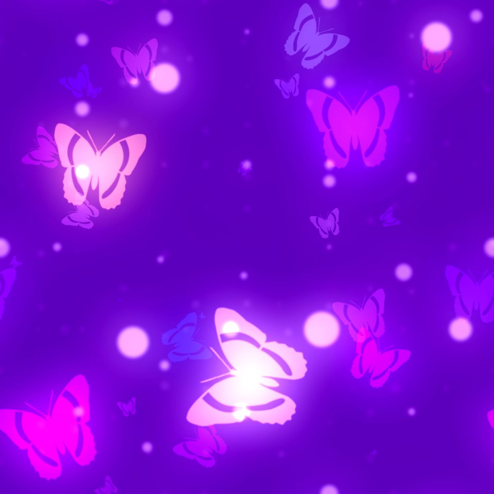 BokehGlowPaper-Butterflies