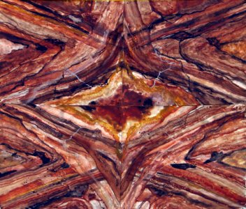 Kaleidoscope Rock Pattern photo