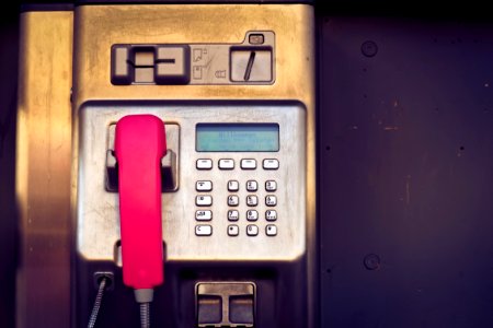 Pay Phone Closeup