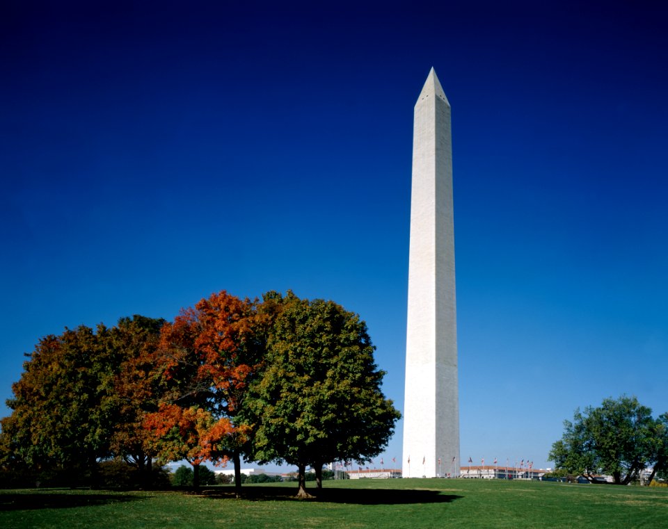 The Washinton Monument in Washington, D.C. Original image from Carol M. Highsmith’s America, Library of Congress collection.