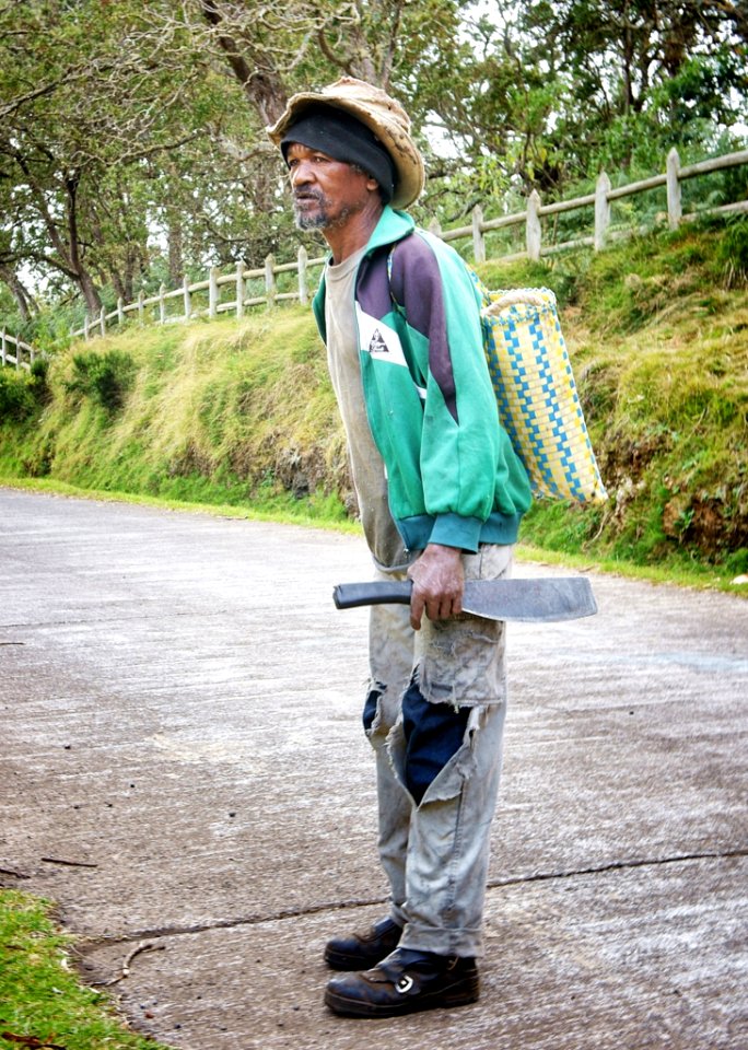 Inhabitant Of Mafate - La Reunion