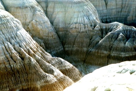 Blue Mesa Closeup