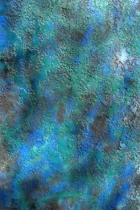 Blue And Green Concrete Bkg With Shadows
