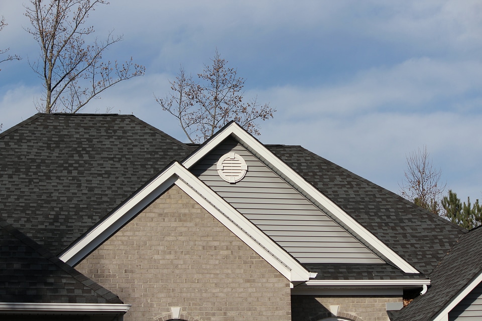 Mansard a-frame hip roof