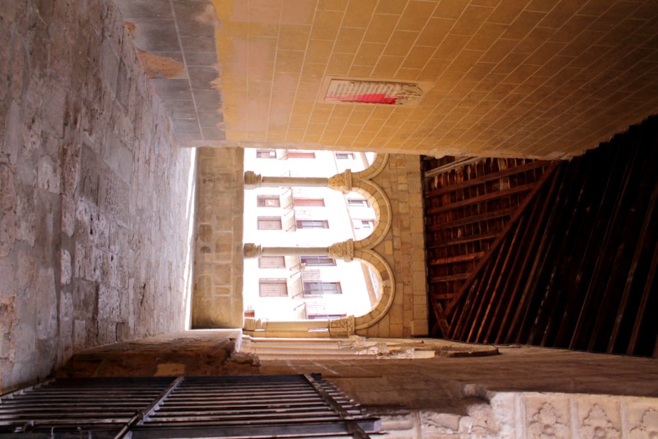 Corridor Outside Building