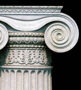 Column Detail, U.S. Treasury Building, Washington. Original image from Carol M. Highsmith’s America, Library of Congress collection. photo
