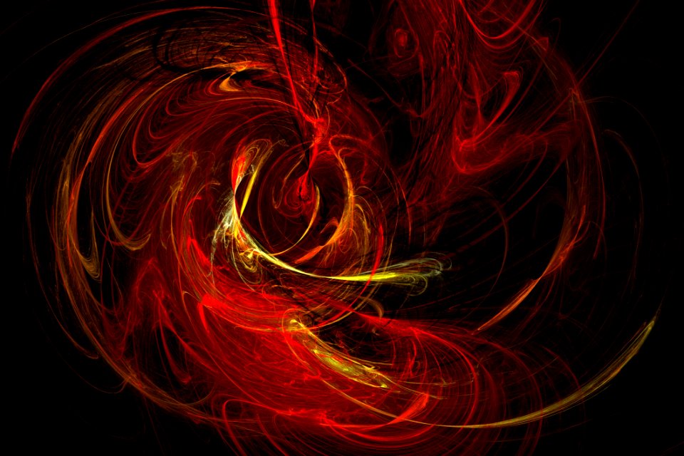 Flame Fractal 9 photo