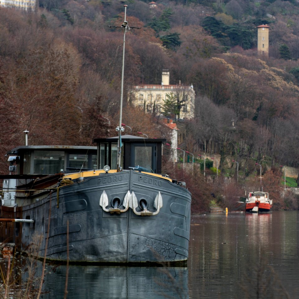Ship On Waterfront