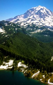 Looking At Eunice Lake From Tolmie Peak