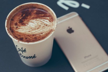 Coffee And IPhone photo