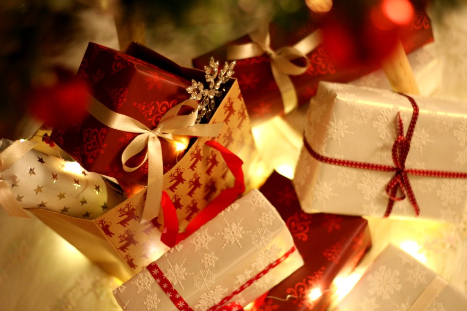 Close-up Of Christmas Decorations