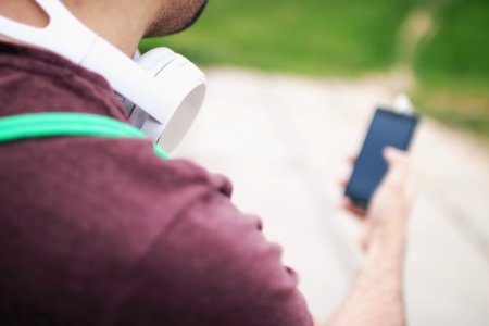 Man With Headphones photo