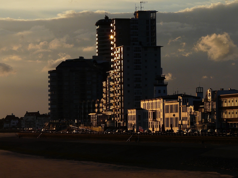Vlissingen netherlands thundercloud