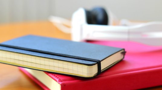 Notebook On Desk