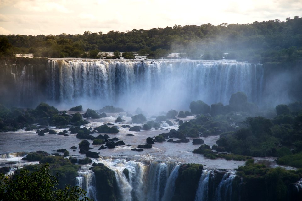 Waterfalls Over Cliffs