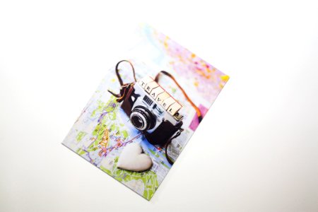 Postcard With Camera