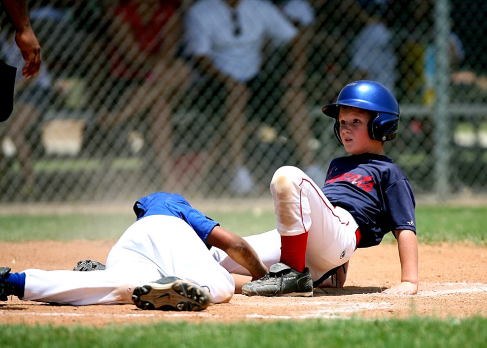 Softball Players On Field