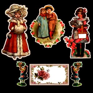 Vintage-Children-Stickers