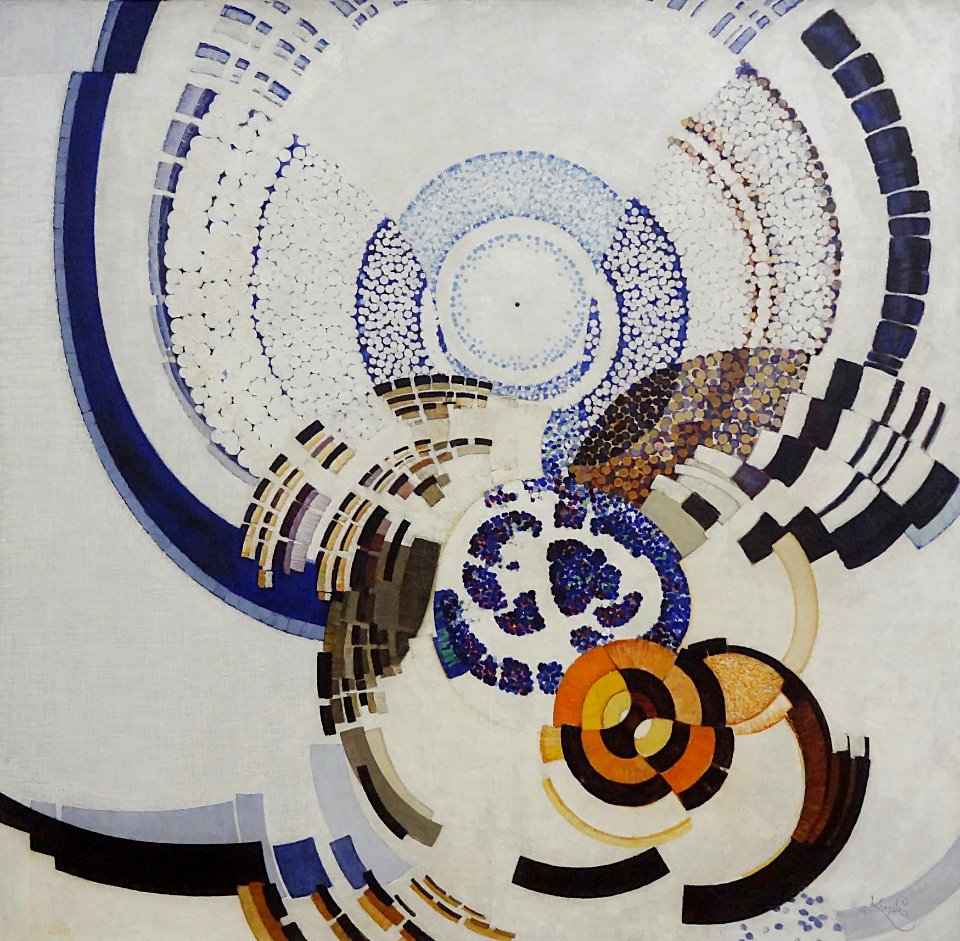 Autour Dun Point Frantisek Kupka 1920-19251930 Centre Pompidou Paris