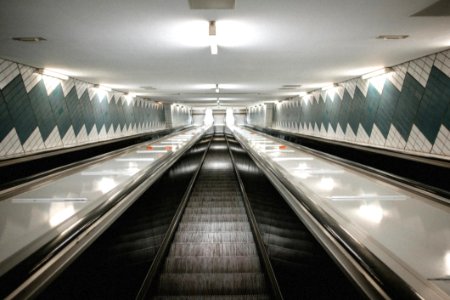 Subway Escalator photo
