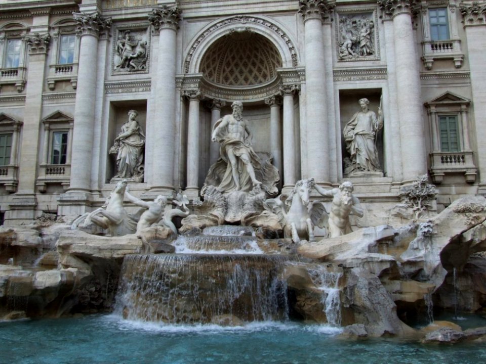 Italy Roma Fontana Di Trevi - Creative Commons By Gnuckx