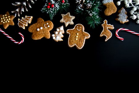 Christmas Cookies Composition photo