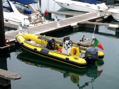 Boats At Modern Dock