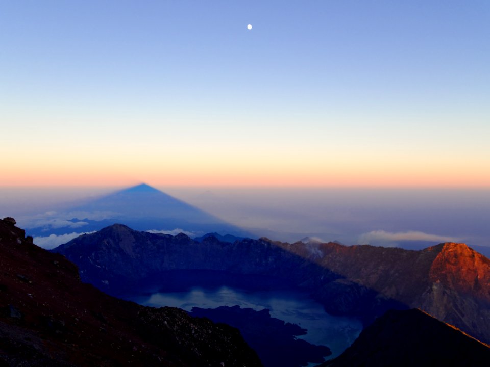 View Of Sky From Mountain Above Clouds