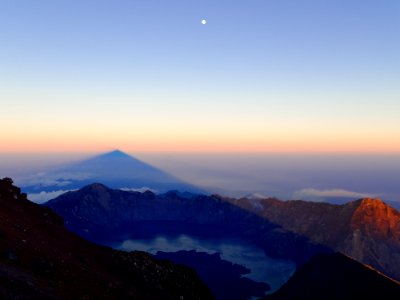 View Of Sky From Mountain Above Clouds photo