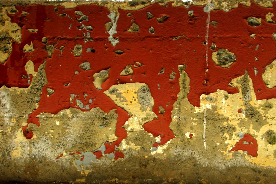 Wall With Peeling Paint