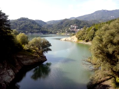 Meandering River With Forest To Left And Right