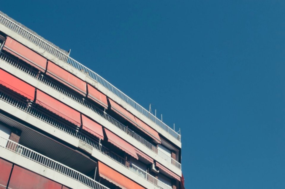 Building Part And Sky