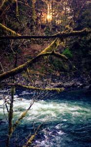 Sunset Above Snoqualmie River