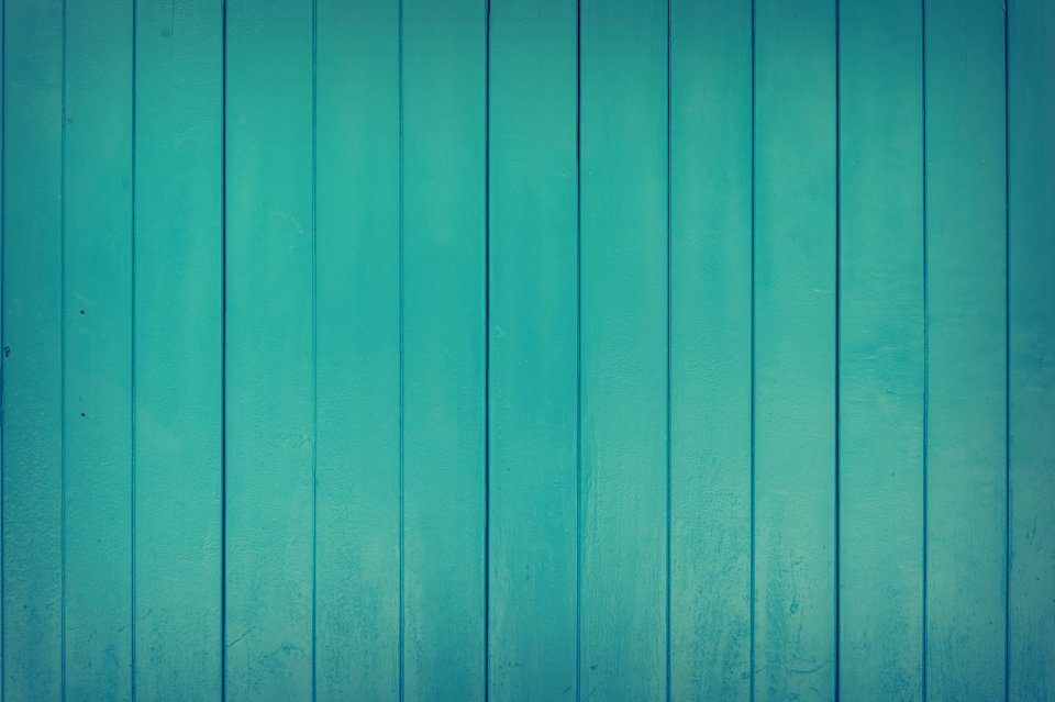 Green Wooden Fence