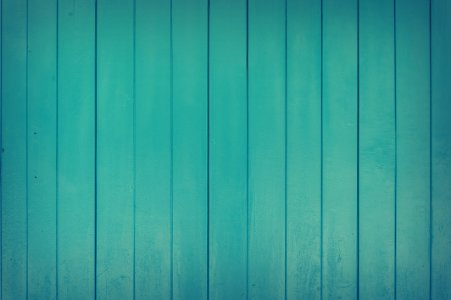 Green Wooden Fence