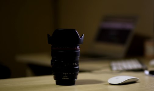 Black Dslr Camera Lens photo