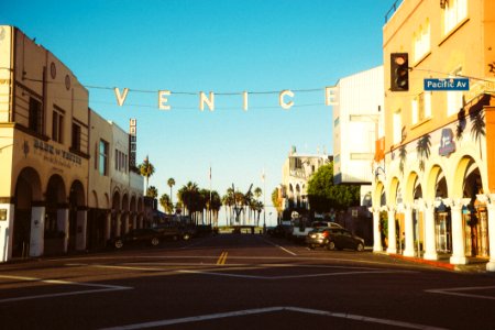 Venice City Street Scene photo