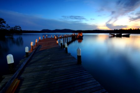 Jetty At Sunset